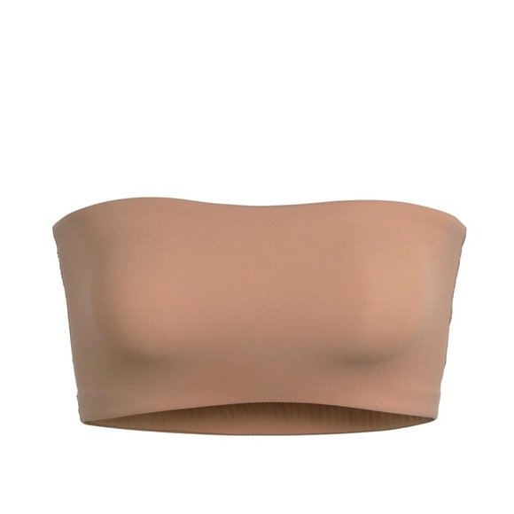 SKIMS Fits Everybody Bandeau Bra in Sienna - Picture 2 of 6